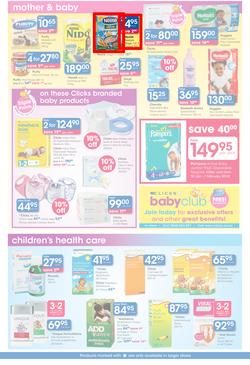 Clicks : Feel Good Savings (24 Jan - 23 Feb 2014), page 13