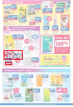Clicks : Feel Good Savings (24 Jan - 23 Feb 2014), page 13
