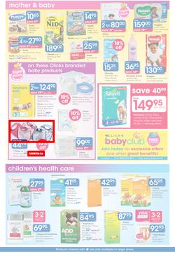 Clicks : Feel Good Savings (24 Jan - 23 Feb 2014), page 13