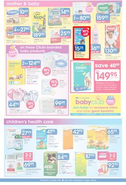 Clicks : Feel Good Savings (24 Jan - 23 Feb 2014), page 13