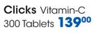 Clicks Vitamin-C 300 Tablets