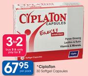 Ciplaton 30 Softgel Capsules-Per Pack
