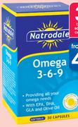 Natrodale Omega 3 & 6 60 Capsules-Per Pack