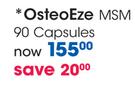 OsteoEze MSM Capsules-90's 
