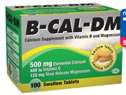 B-Cal-DM Swallow Tablets-100's Per Pack