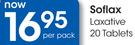 Soflax Laxative 20 Tablets-Per Pack