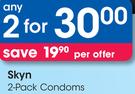 Skyn 2-Pack Condoms