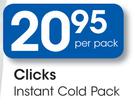 Clicks Instant Cold Pack-Per Pack