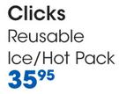 Clicks Reusable Ice/Hot Pack