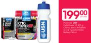 Purchase USN Cyto Power HP 400g, Cramp Block 30 Tablets And 2 Hydrator Water Bottles 750ml-Per Offer