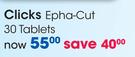 Clicks Epha-Cut 30 Tablets-Per Pack