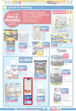 Clicks : Feel Good Savings (24 Jan - 23 Feb 2014), page 20