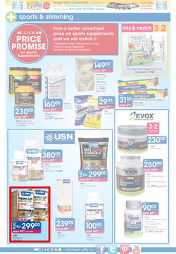Clicks : Feel Good Savings (24 Jan - 23 Feb 2014), page 20