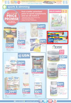 Clicks : Feel Good Savings (24 Jan - 23 Feb 2014), page 20