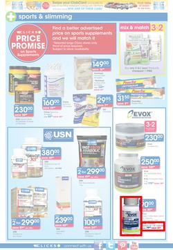 Clicks : Feel Good Savings (24 Jan - 23 Feb 2014), page 20