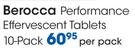 Berocca Performance Effervescent Tablets 10 Pack-Per Pack