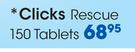 Clicks Rescue 150 Tablets