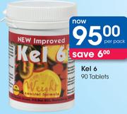 Kel 6 90 Tablets-Per Pack