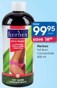 Herbex Fat Burn Concentrate-400Ml