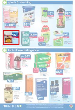 Clicks : Feel Good Savings (24 Jan - 23 Feb 2014), page 21