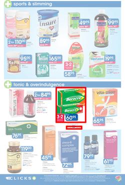 Clicks : Feel Good Savings (24 Jan - 23 Feb 2014), page 21