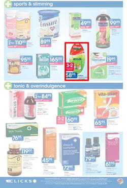 Clicks : Feel Good Savings (24 Jan - 23 Feb 2014), page 21
