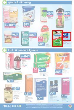 Clicks : Feel Good Savings (24 Jan - 23 Feb 2014), page 21