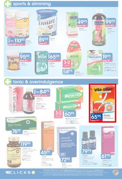 Clicks : Feel Good Savings (24 Jan - 23 Feb 2014), page 21