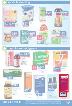 Clicks : Feel Good Savings (24 Jan - 23 Feb 2014), page 21