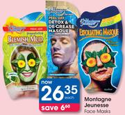 Montagne Jeunesse Face Masks-Each