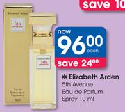 Elizabeth Arden 5th Avenue Eau De Parfum Spray-10ml Each