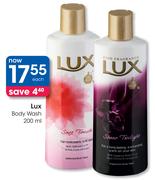 Lux Body Wash-200ml Each