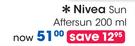 Nivea Sun Aftersun-200ml Each