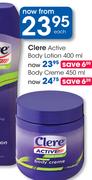 Clere Active Body Creme-450ml