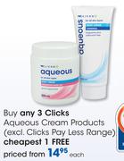 Clicks Aqueous Cream Products-Each