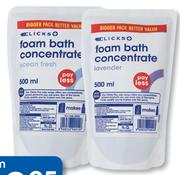 Clicks Foam Bath Refill-500ml