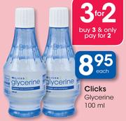 Clicks Glycerine-100ml Each