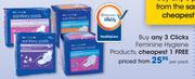 Clicks Feminine Hygiene Products-Per Pack