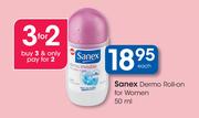 Sanex Dermo Roll-On For Women-50ml