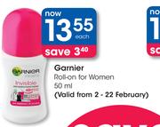 Garnier Roll-On For Women-50ml