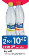 Aquelle Flavoured-Water-2x500ml
