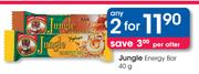 Jungle Energy Bar-2x40g