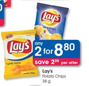 Lay's Potato Chips-2x38g