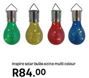 Inspire Solar Bulbs Ezine Multi Colour