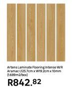 Artens Laminate Flooring Intenso W/R Aramac L125.7cm x W19.2cm x 10mm (1689 Sqm/Box)