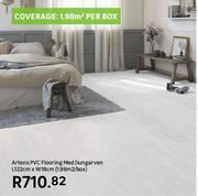 Artens PVC Flooring Med Dungarven L122cm x W18cm (1.98 Sqm/Box)