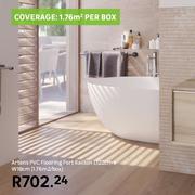 Artens PVC Flooring Fort Railton L122cm x W18cm (1.76 Sqm/Box)