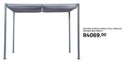 Naterial Pergola Horali Steel Modular Dark Grey 200 x 300 180g