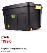 Roughtote Storage Box Black 110L 81432105
