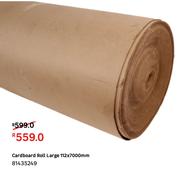 Cardboard Roll Large 112 x 7000mm 81435249